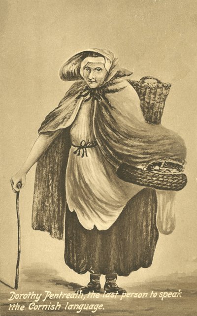 Dorothy Pentreath, den sidste person, der talte det korniske sprog af English School